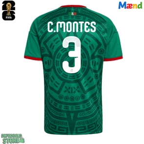 Mexico Cesar Montes #3 Replika Hjemmebanetrøje VM 2026 Kortærmet